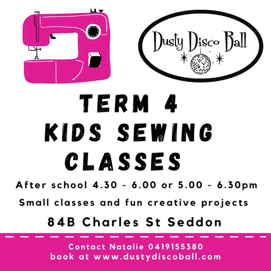 Term 4 2024 Kids Sewing